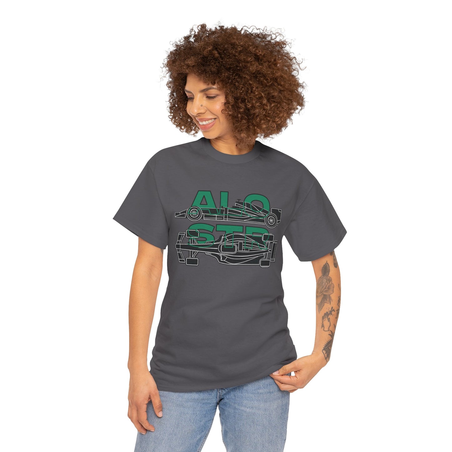 Racing Team Initials - T-Shirt (ALO and STR)
