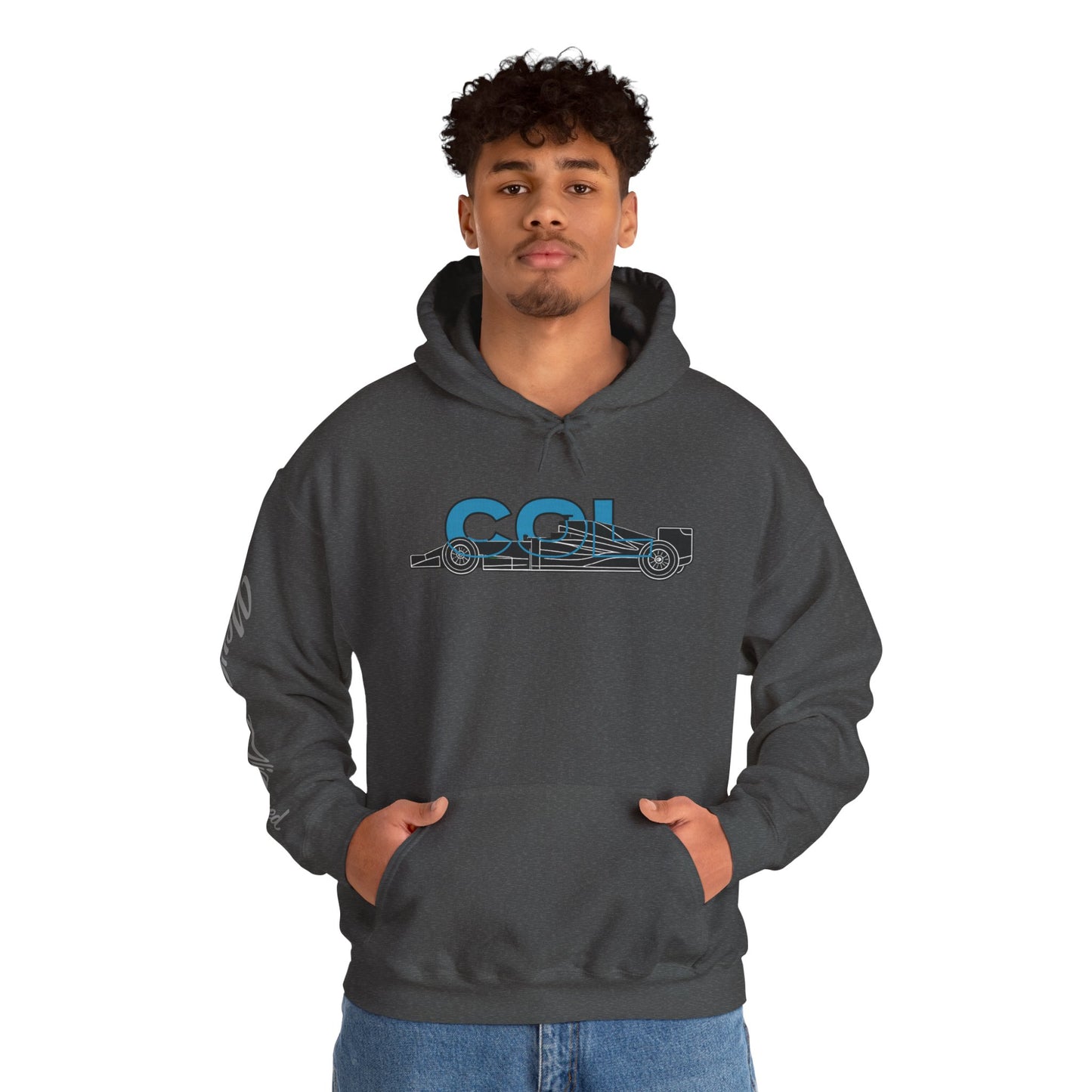 Racing Initials - (COL) Hoodie