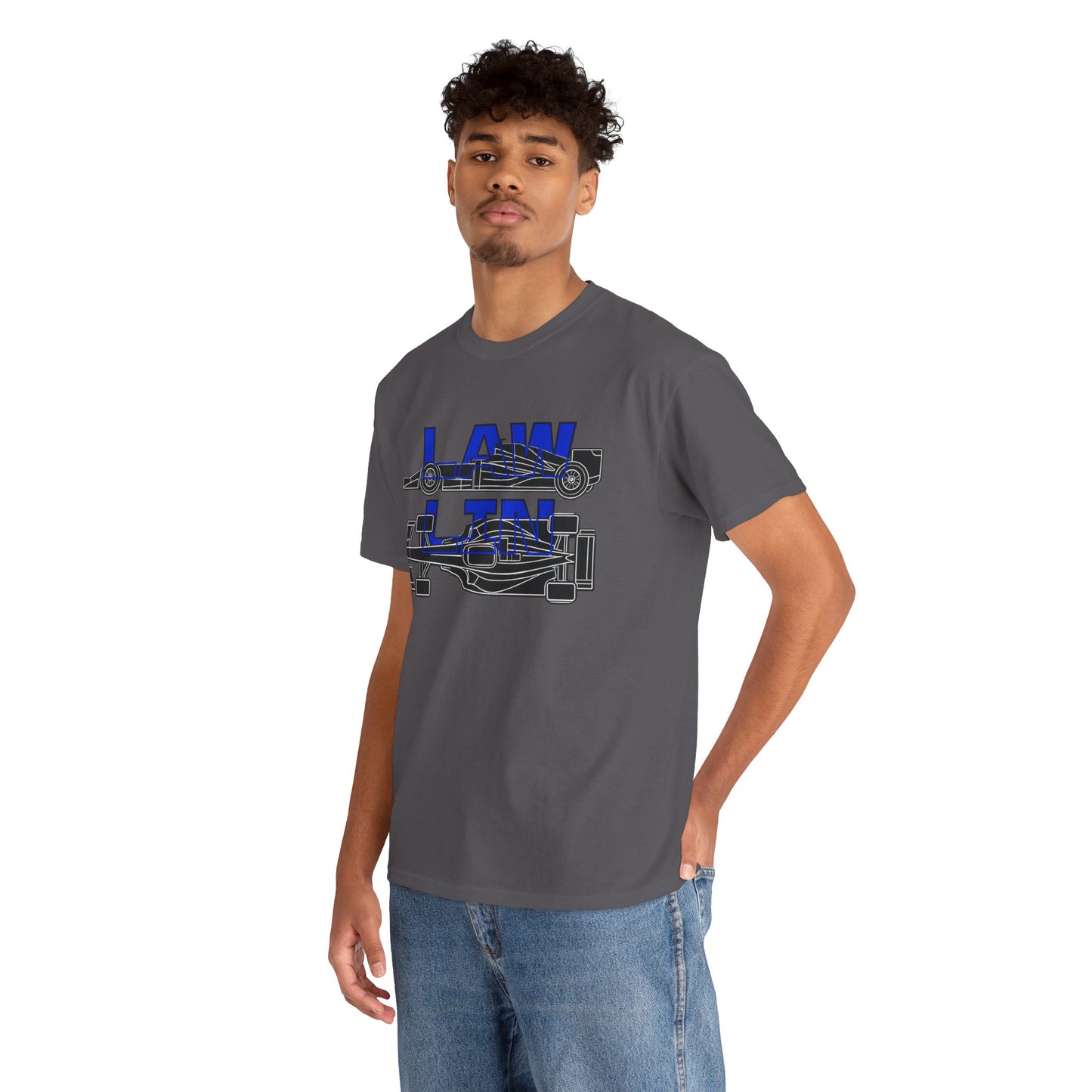 Racing Team Initials - T-Shirt (LAW and LIN)