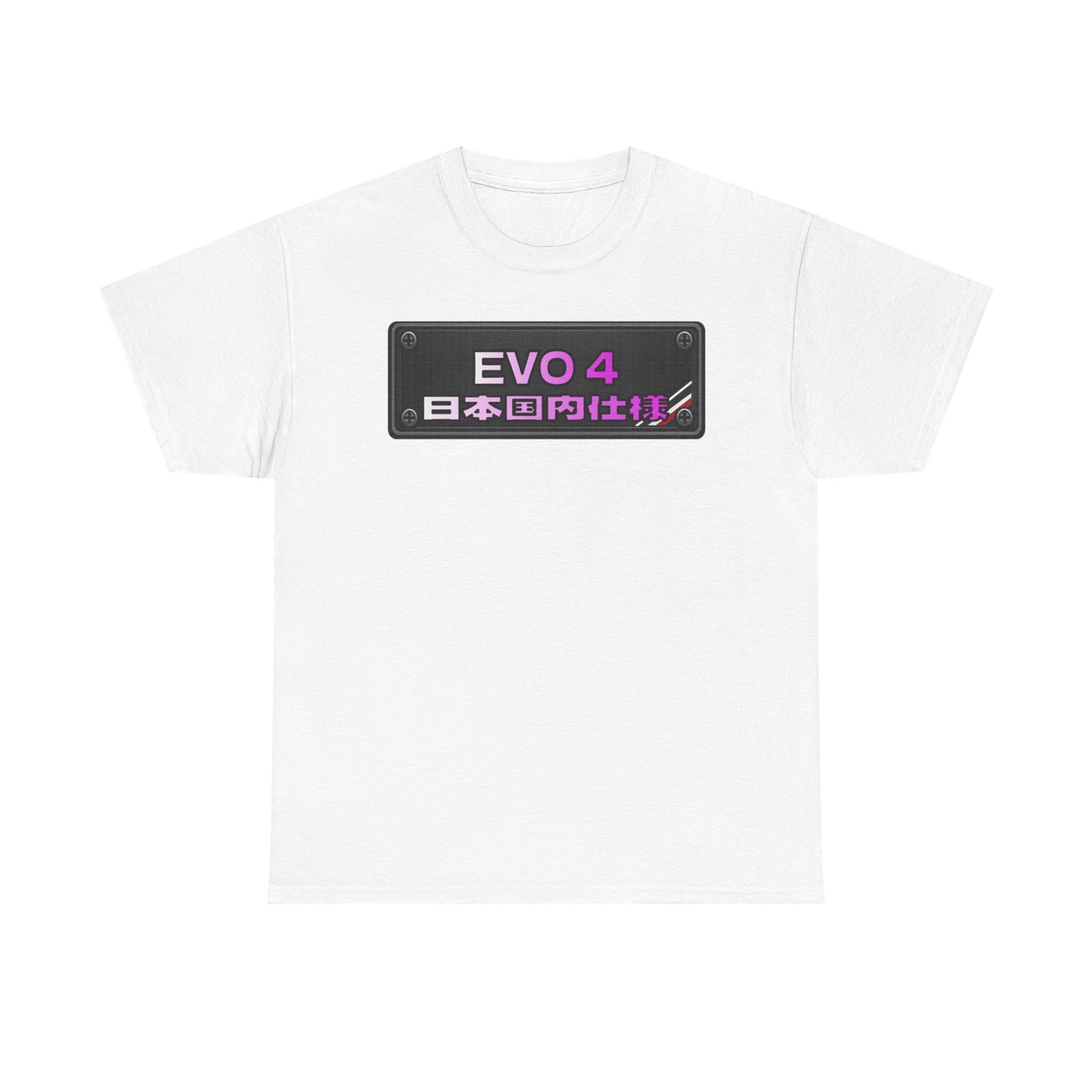 Blue Prints / Number Plates - T-Shirt (EVO 4)
