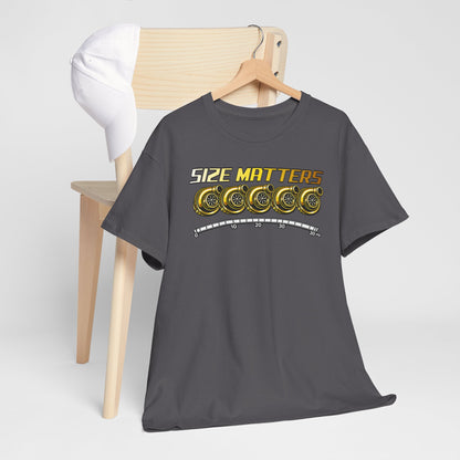 Size Matters (Gold) - T-Shirt