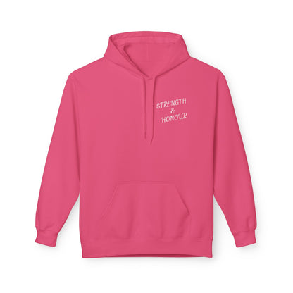 Strength & Honour Hoodie — "Everyone's Got a Plan Until They've Been Hit" Inspirational Hoodie