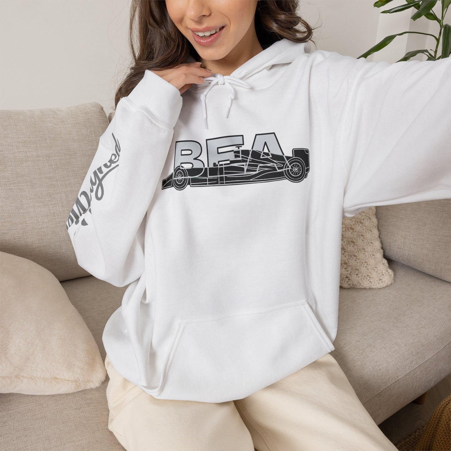Racing Initials - (BEA) Hoodie