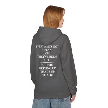 Strength & Honour Hoodie — "Everyone's Got a Plan Until They've Been Hit" Inspirational Hoodie