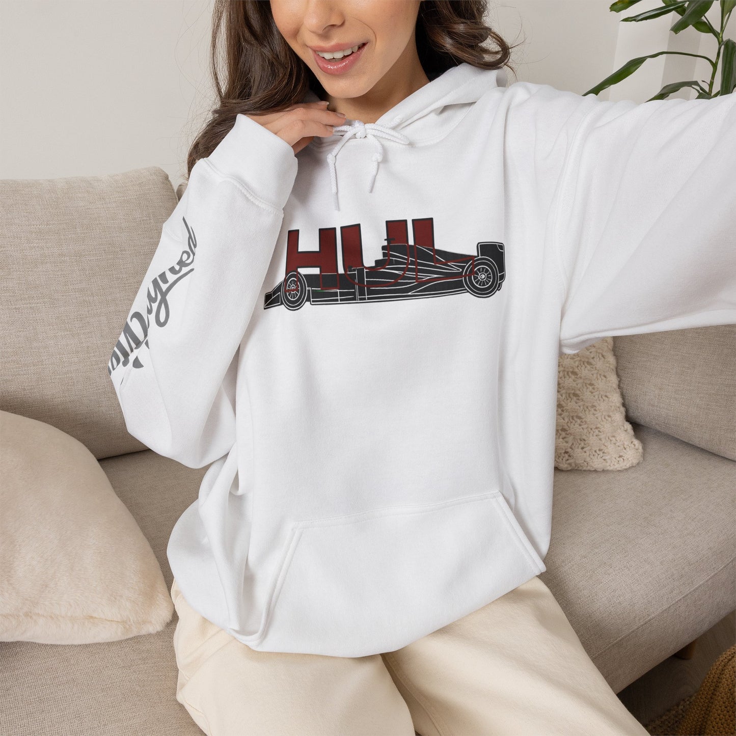 Racing Initials - (HUL) Hoodie