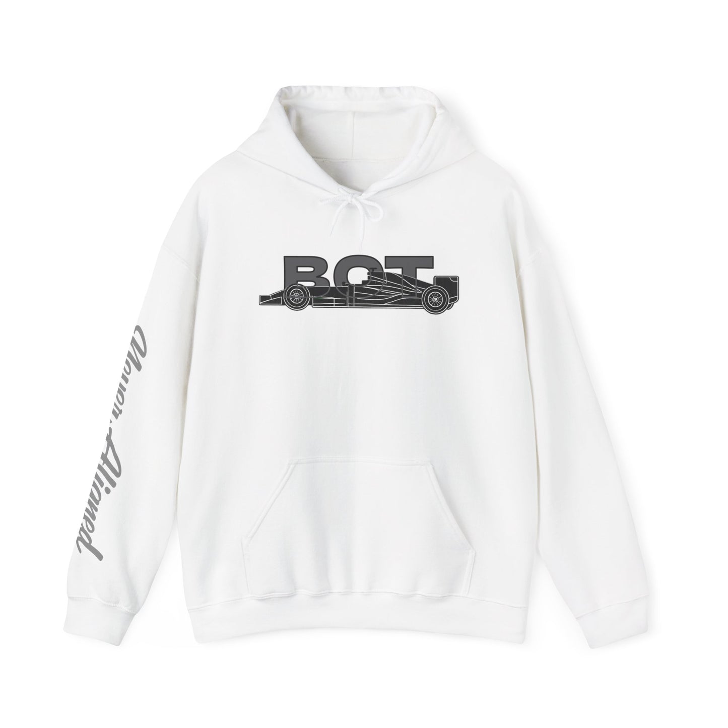 Racing Initials - (BOT) Hoodie
