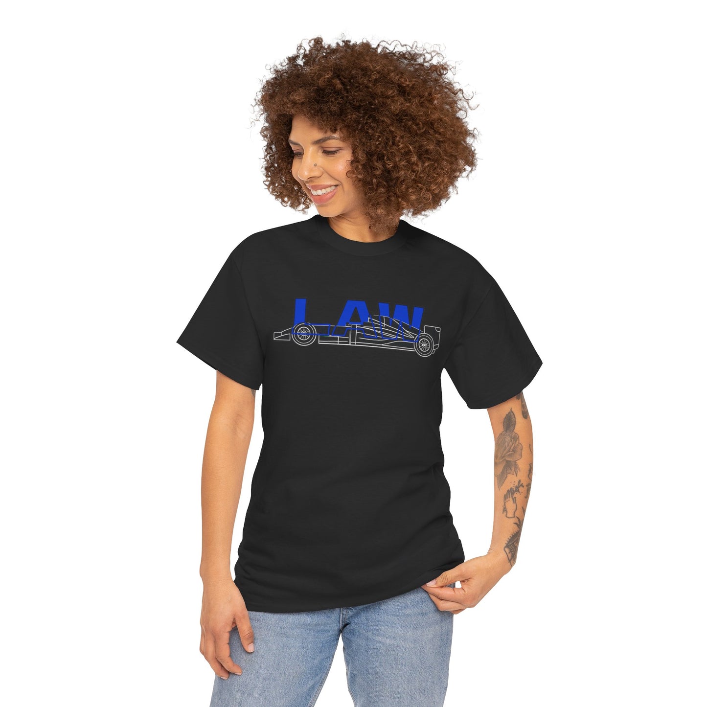 Racing Initials - T-Shirt (LAW)