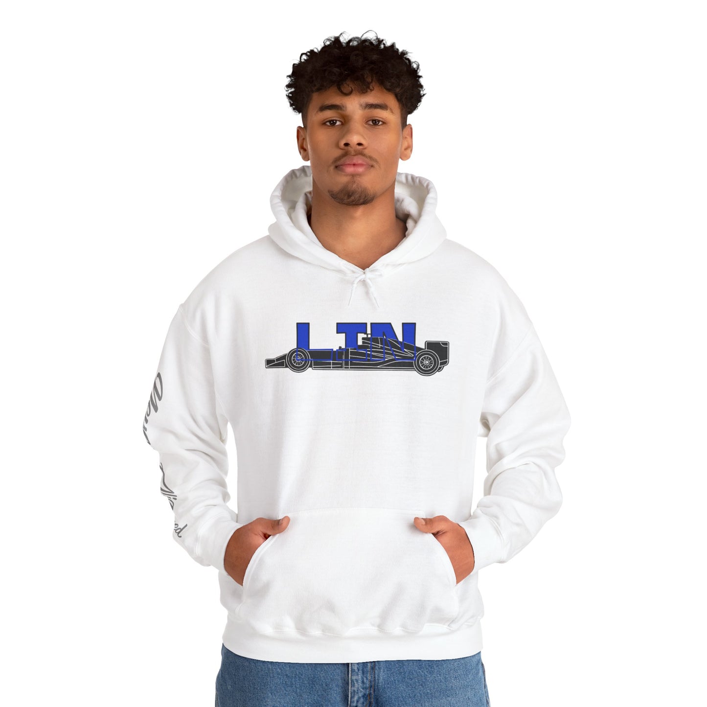 Racing Initials - (LIN) Hoodie
