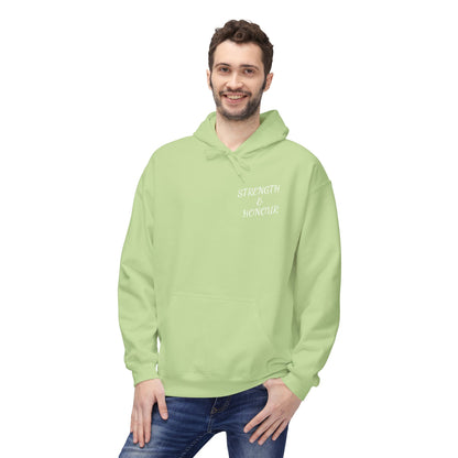 Strength & Honour Hoodie — "Everyone's Got a Plan Until They've Been Hit" Inspirational Hoodie