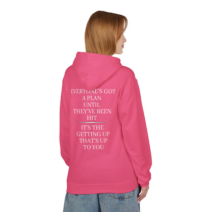 Strength & Honour Hoodie — "Everyone's Got a Plan Until They've Been Hit" Inspirational Hoodie