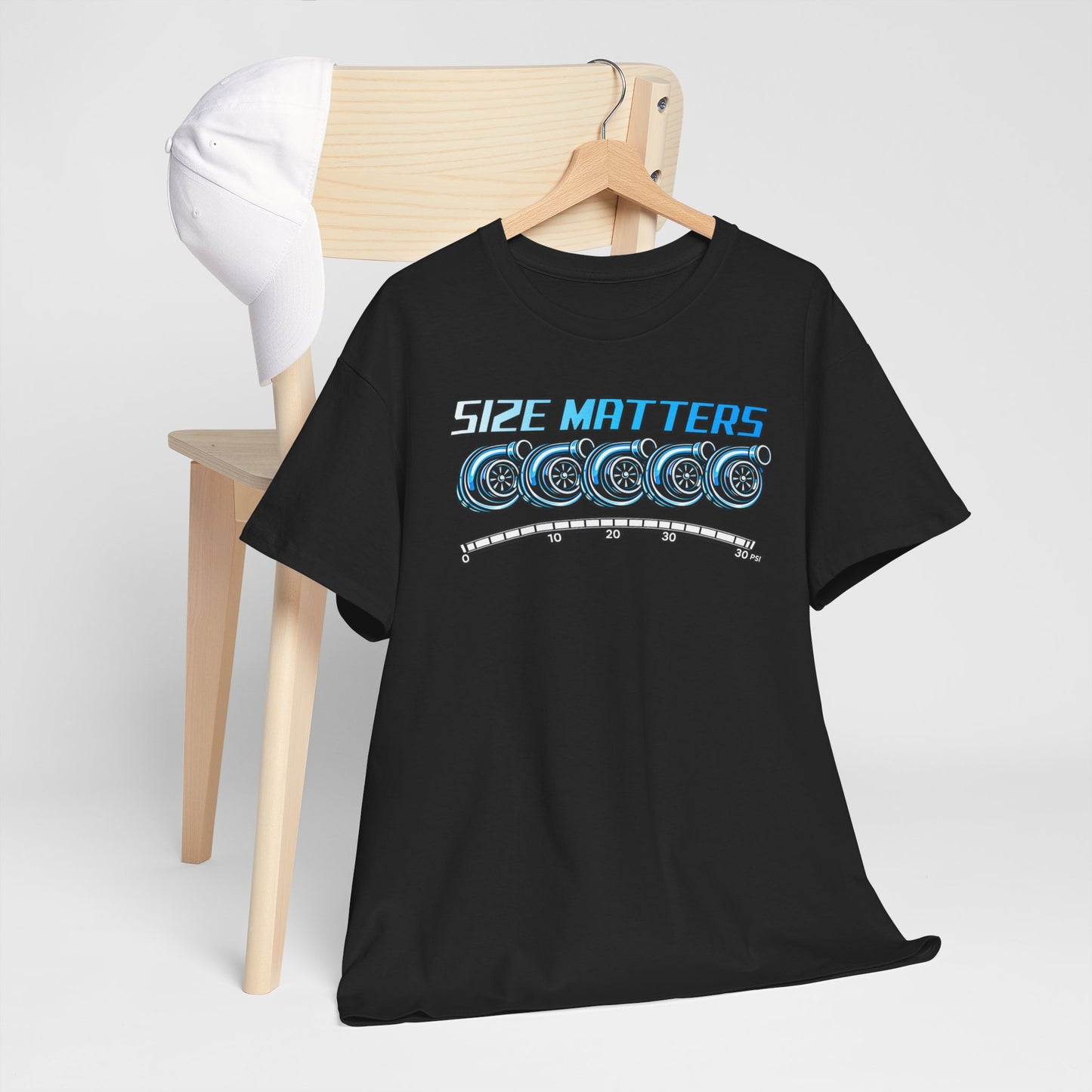 Size Matters (Blue) - T-Shirt