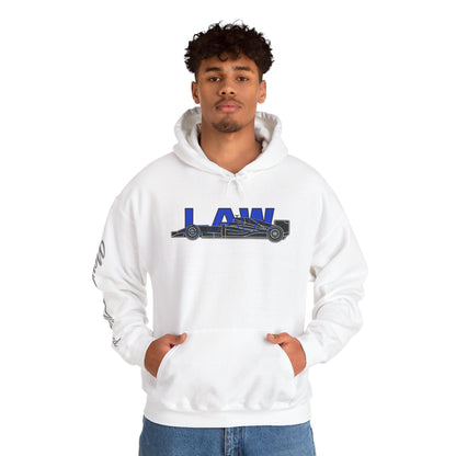 Racing Initials - (LAW) Hoodie