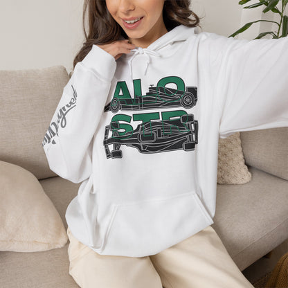 Racing Team Initials - (ALO and STR) Hoodie