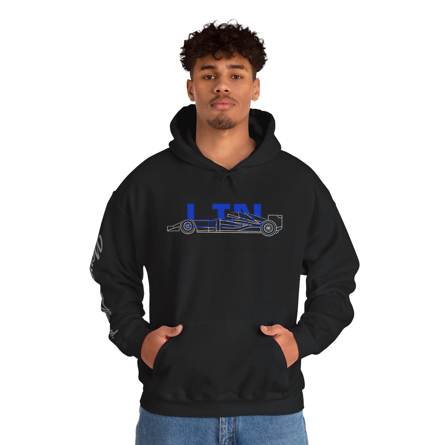 Racing Initials - (LIN) Hoodie