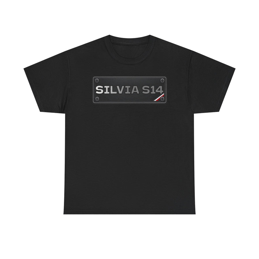Original Designs / Number Plates - T-Shirt (Silvia S14)