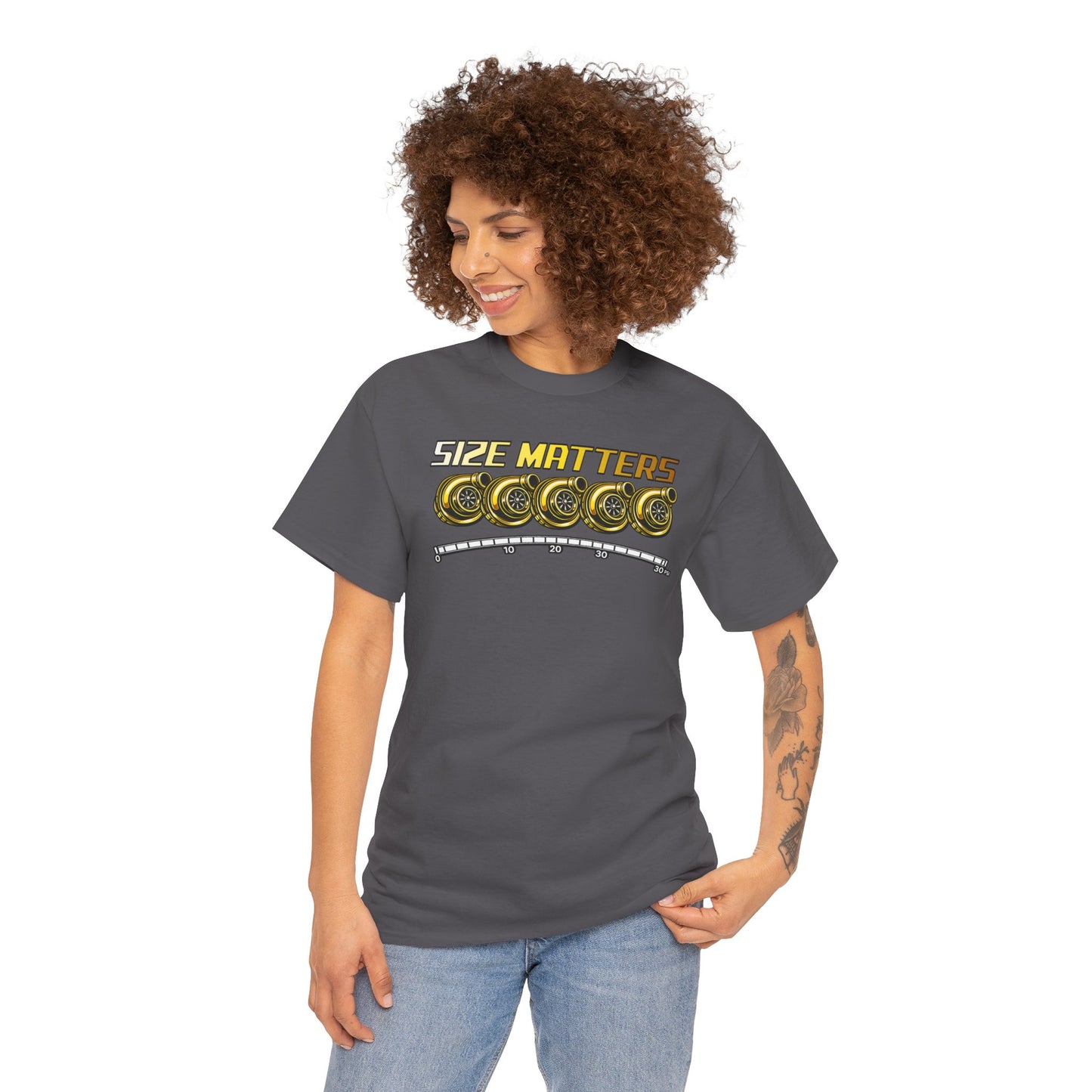 Size Matters (Gold) - T-Shirt