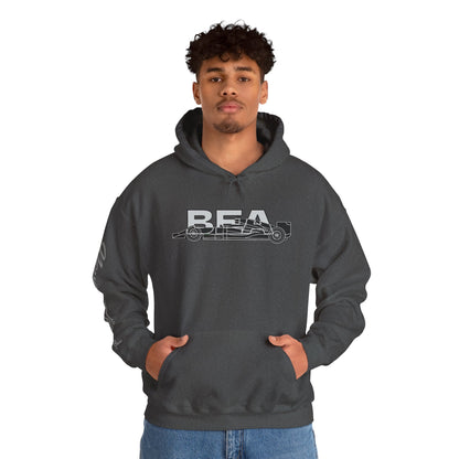 Racing Initials - (BEA) Hoodie
