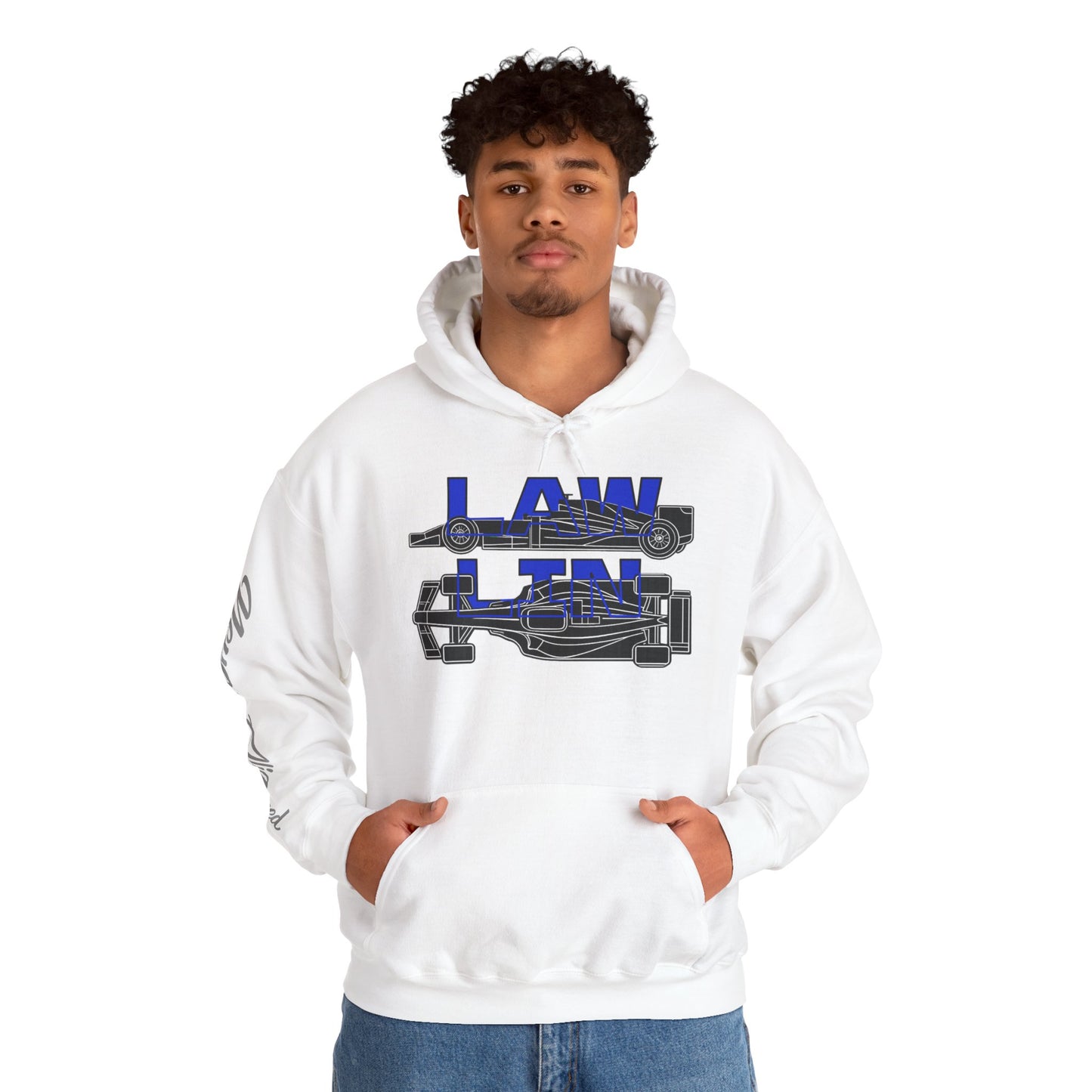 Racing Team Initials - (LAW and LIN) Hoodie