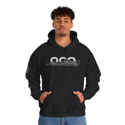 Racing Initials - (OCO) Hoodie