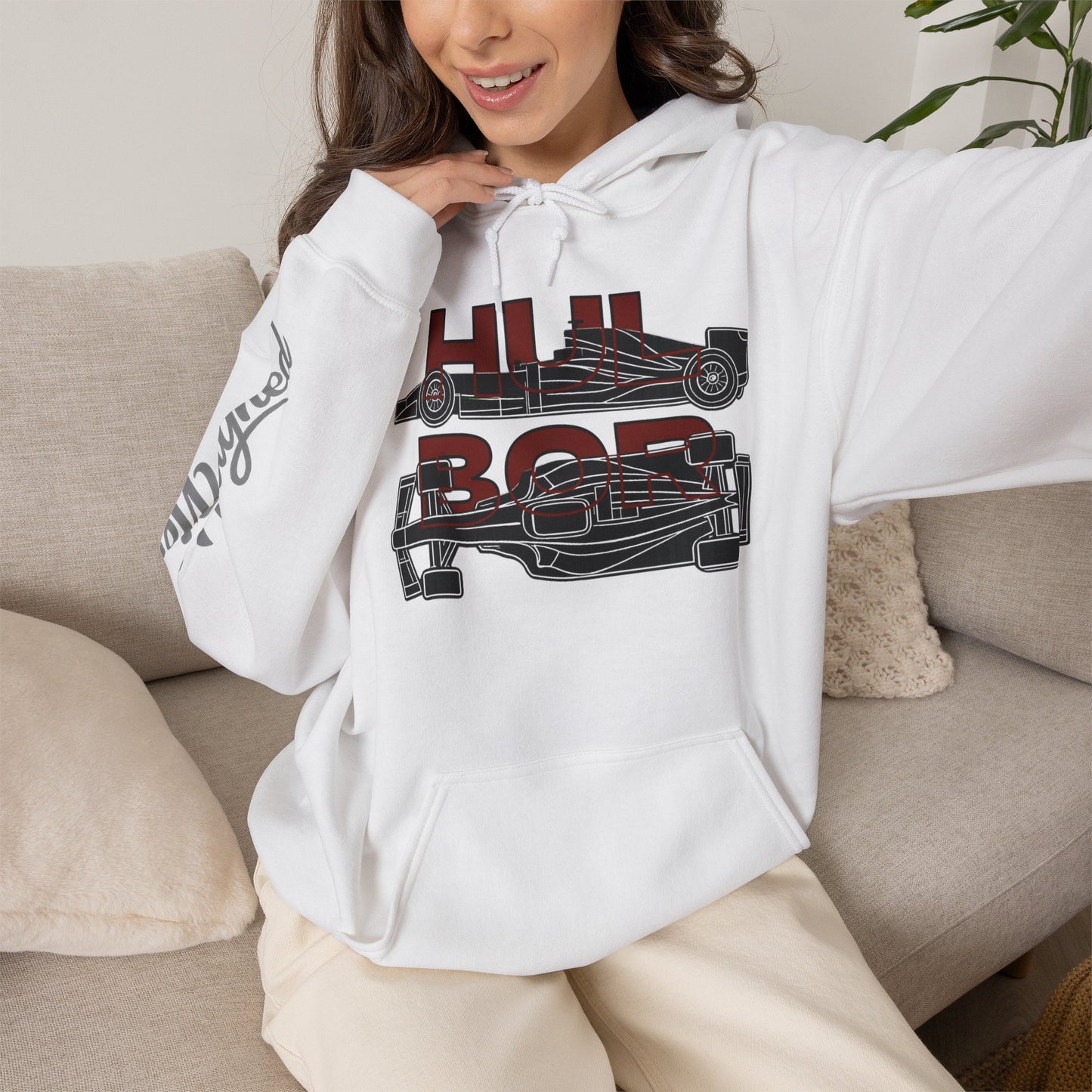 Racing Team Initials - (HUL and BOR) Hoodie