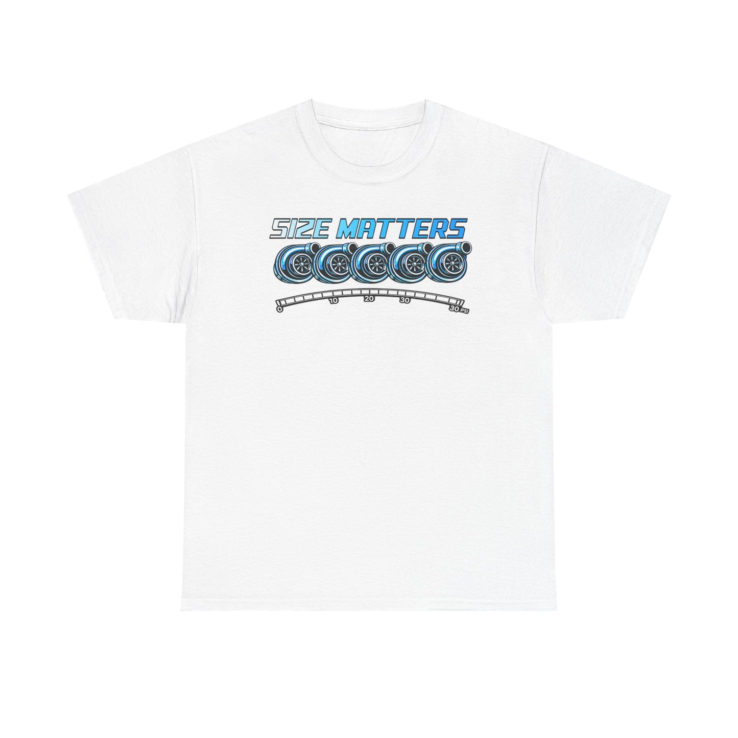 Size Matters (Blue) - T-Shirt