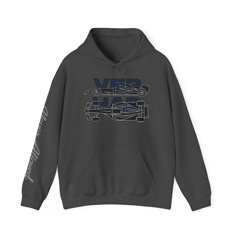 Racing Team Initials - (VER and HAD) Hoodie