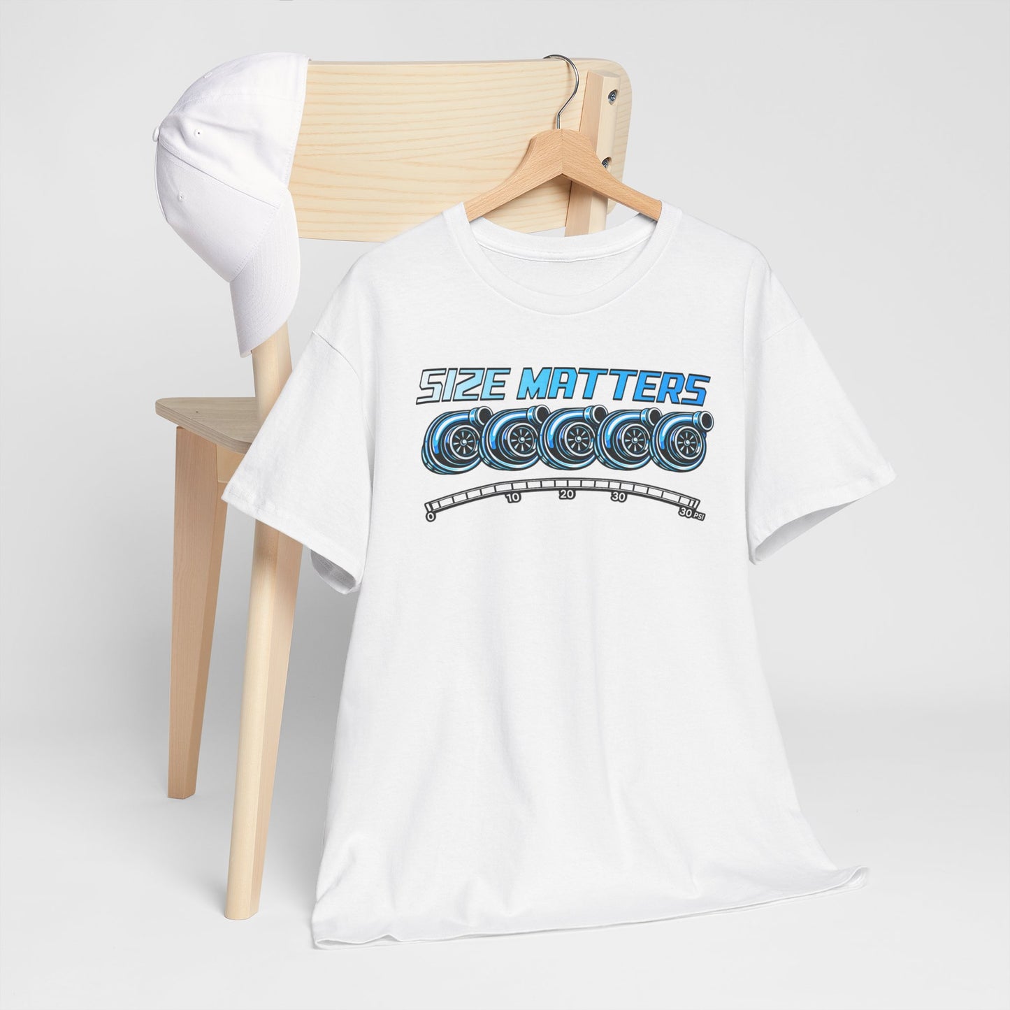 Size Matters (Blue) - T-Shirt