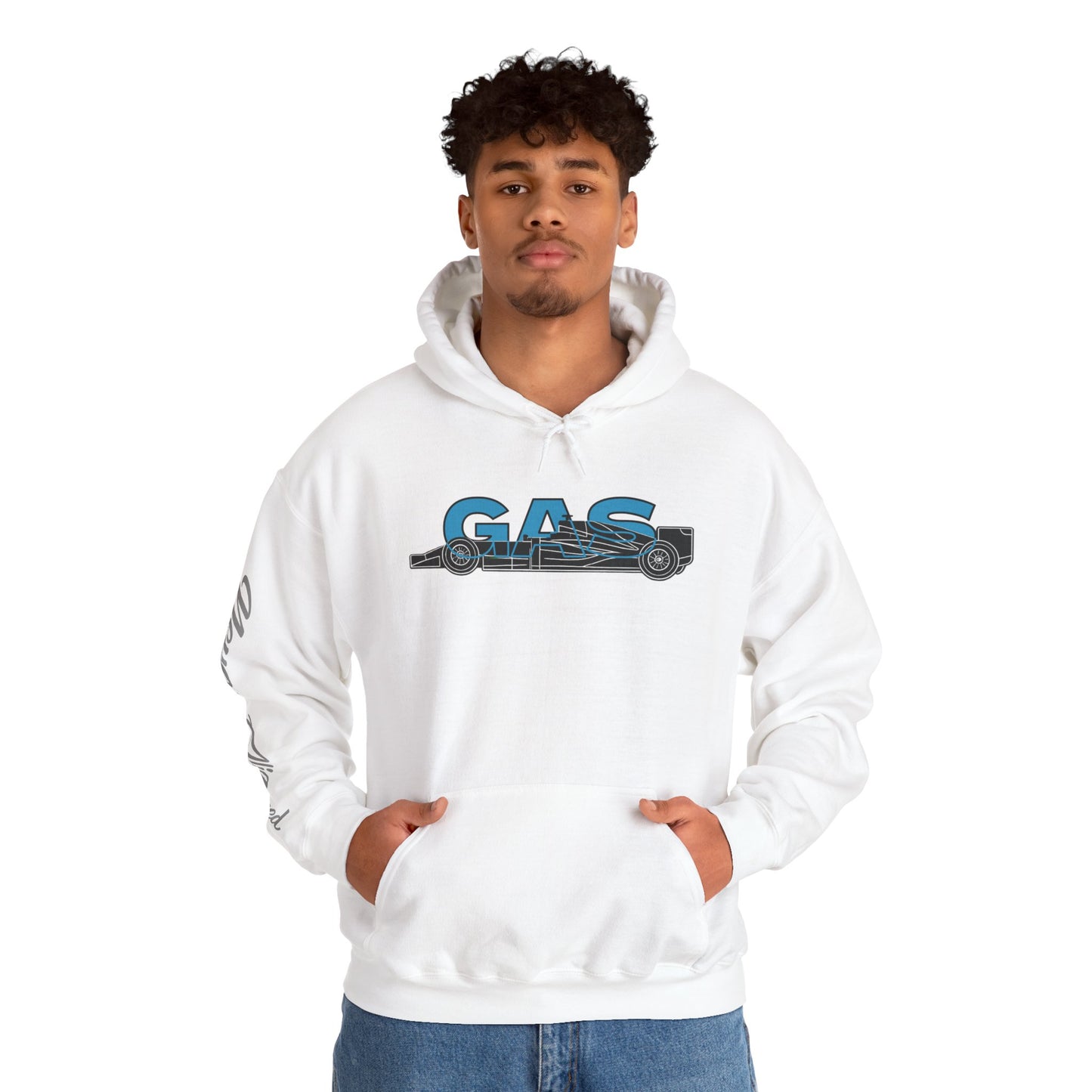 Racing Initials - (GAS) Hoodie