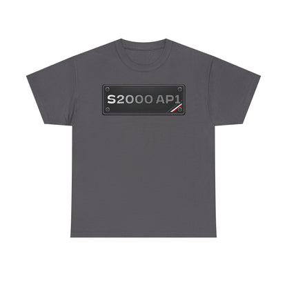 Original Designs / Number Plates - T-Shirt (S2000 AP1)