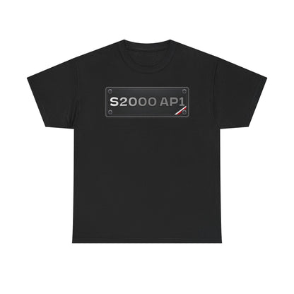 Original Designs / Number Plates - T-Shirt (S2000 AP1)