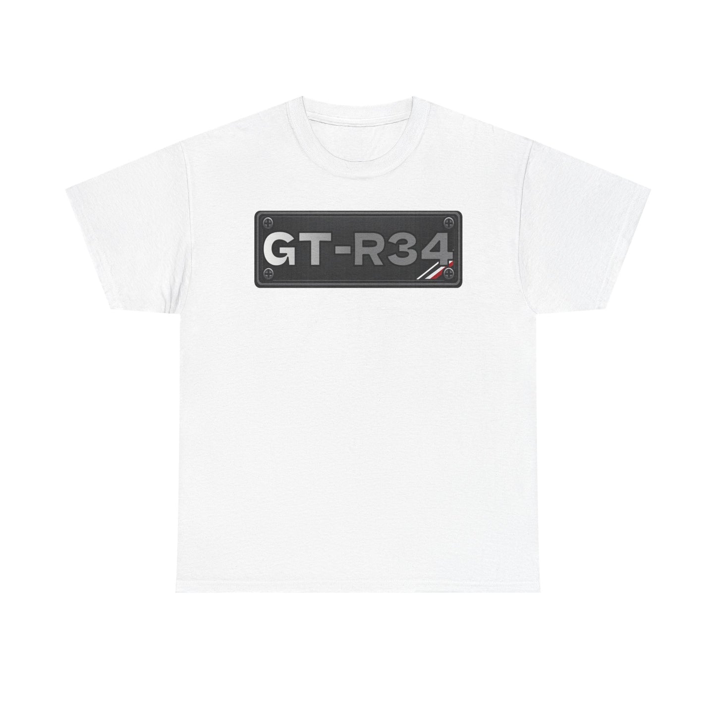 Original Designs / Number Plates - T-Shirt (GTR-R34)