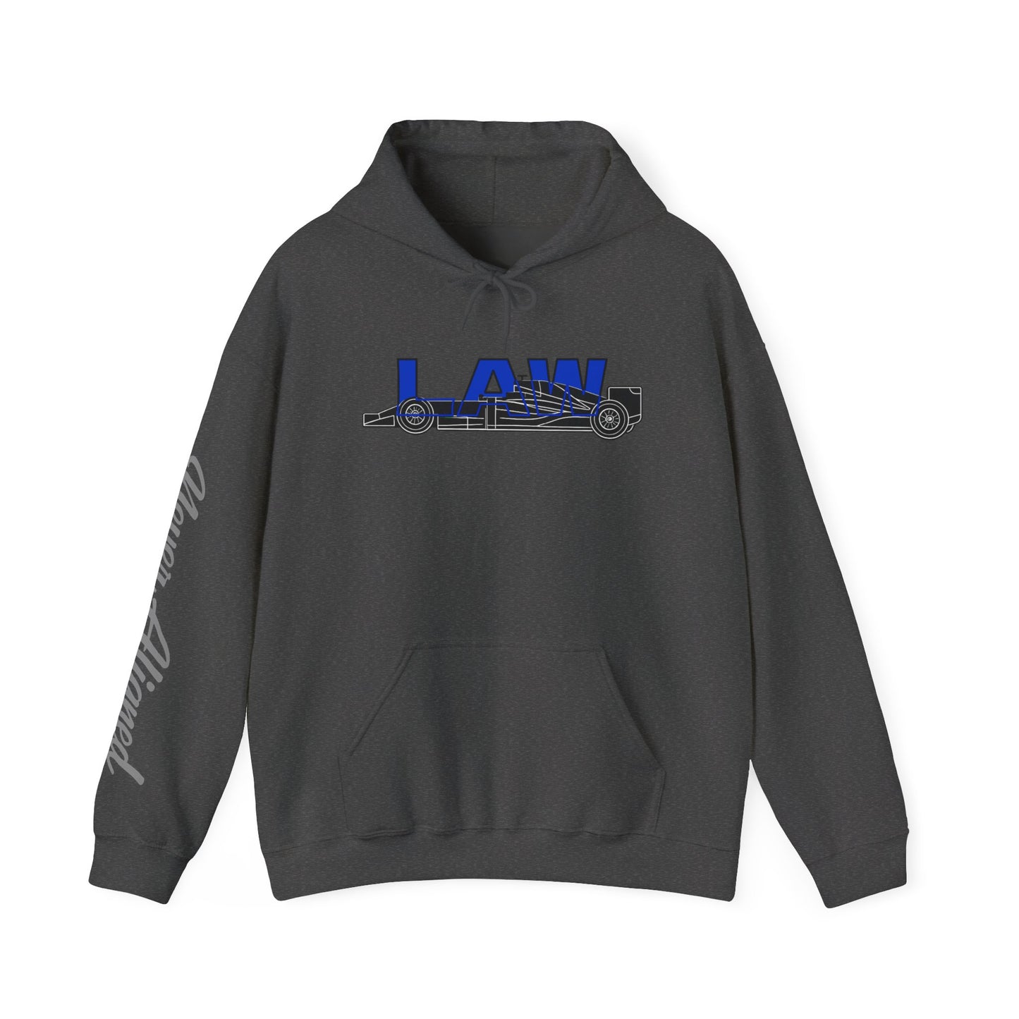 Racing Initials - (LAW) Hoodie