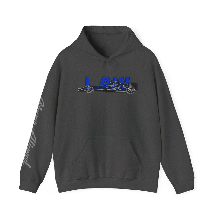Racing Initials - (LAW) Hoodie