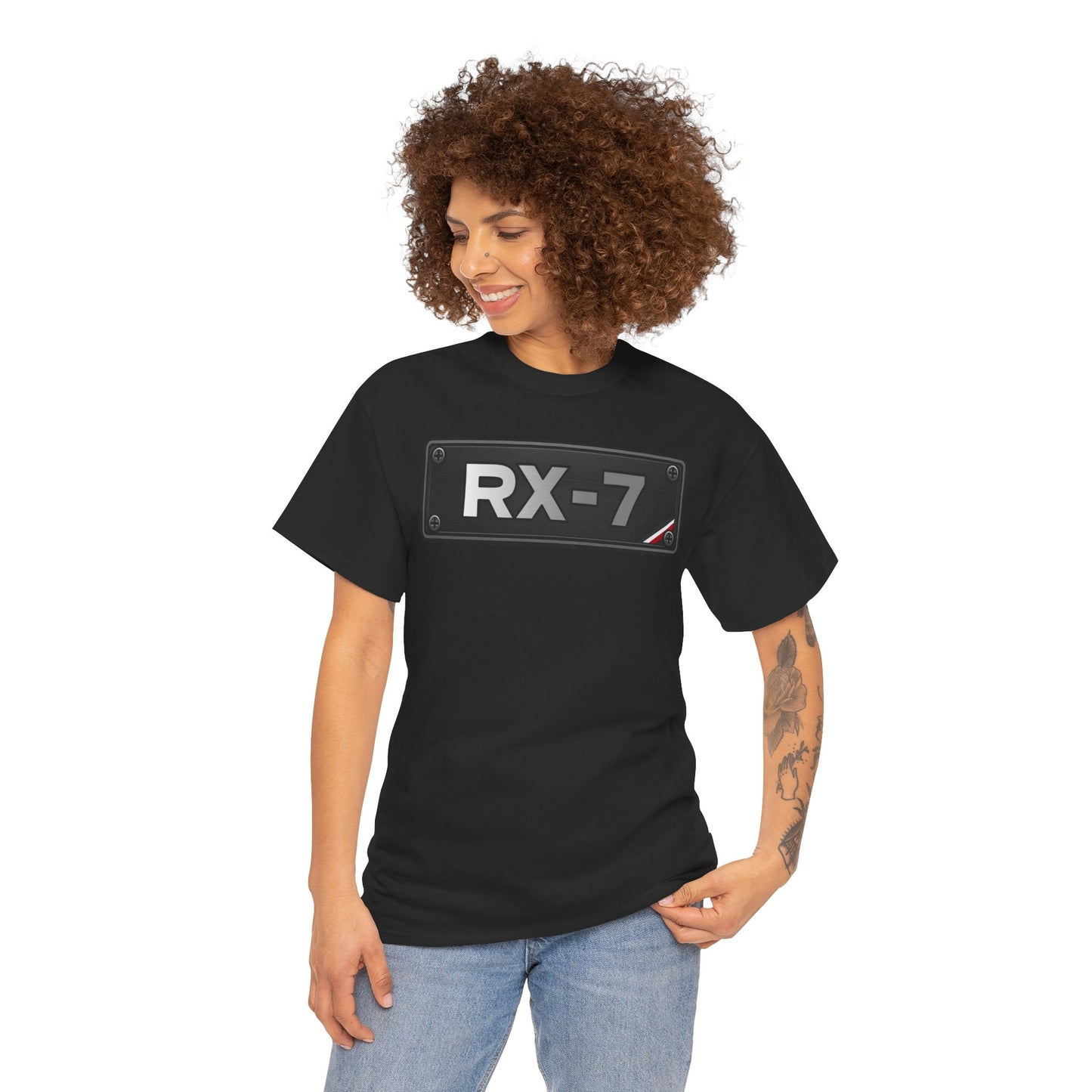 Original Designs / Number Plates - T-Shirt (RX-7)