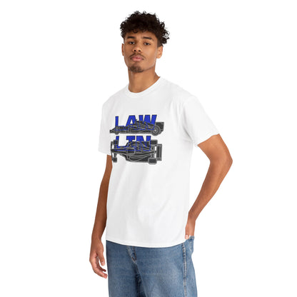 Racing Team Initials - T-Shirt (LAW and LIN)