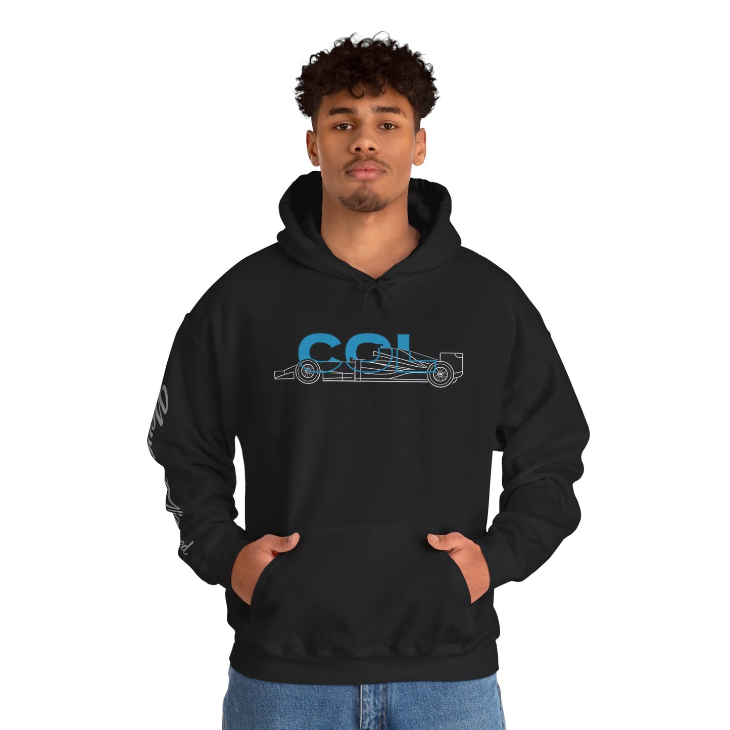 Racing Initials - (COL) Hoodie