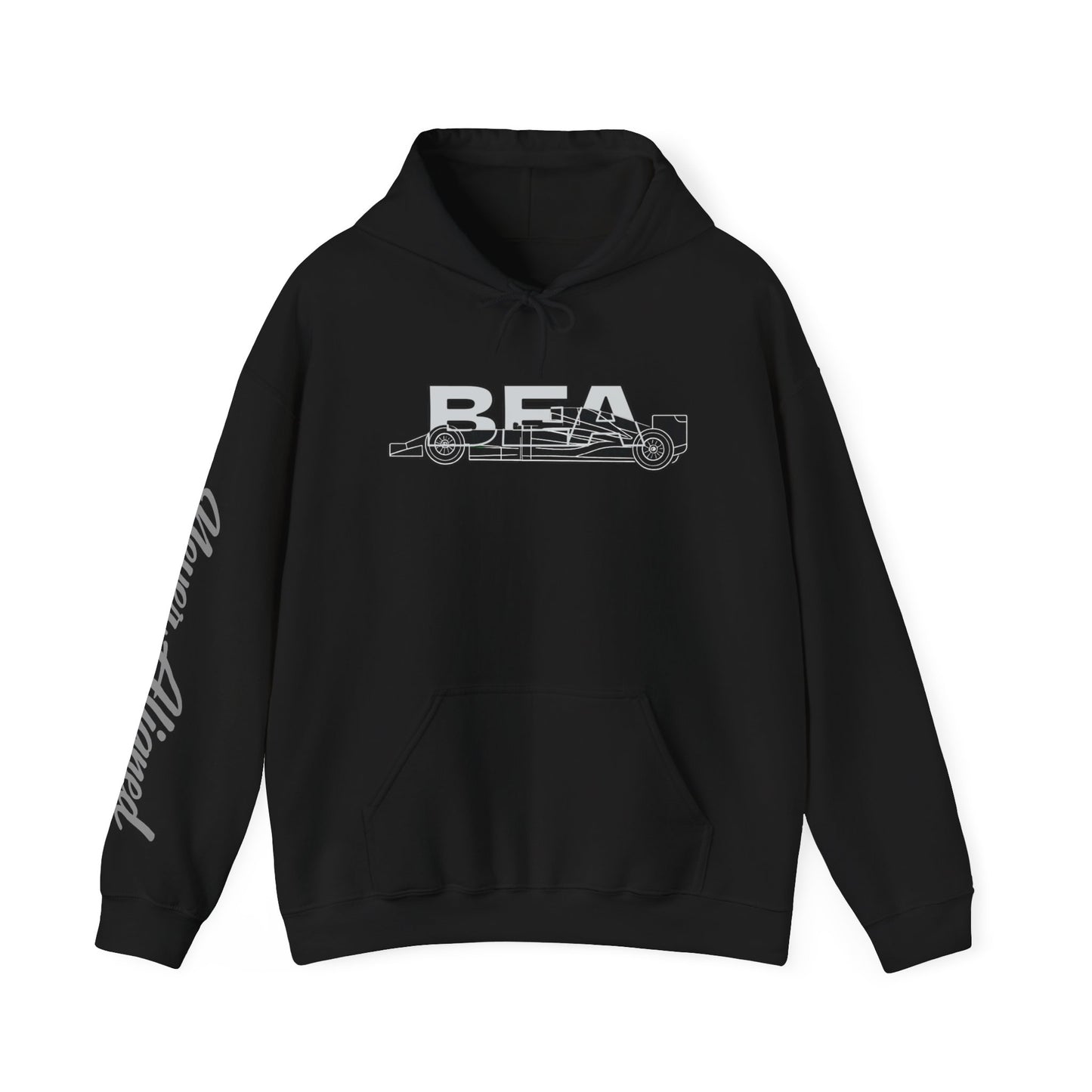 Racing Initials - (BEA) Hoodie