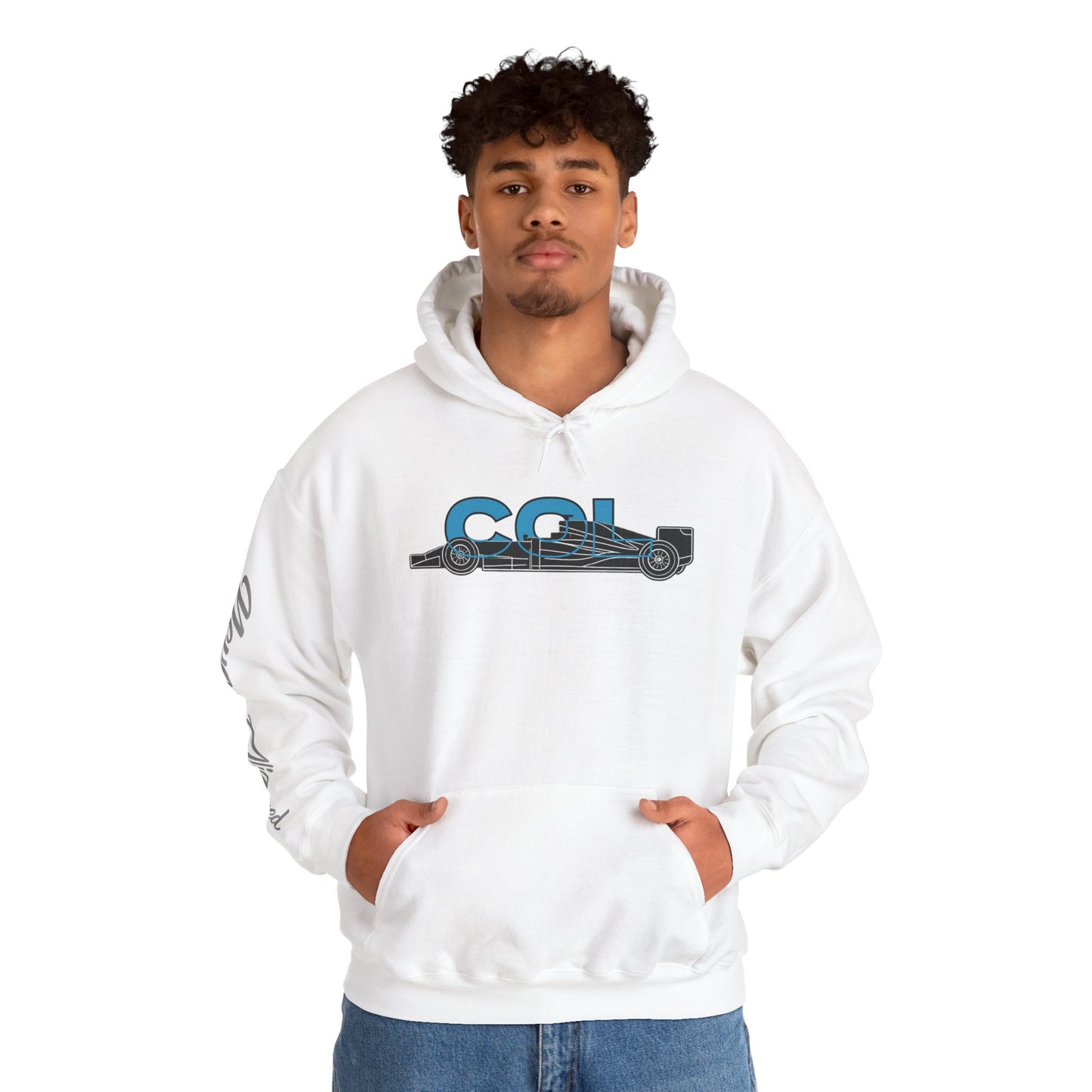 Racing Initials - (COL) Hoodie