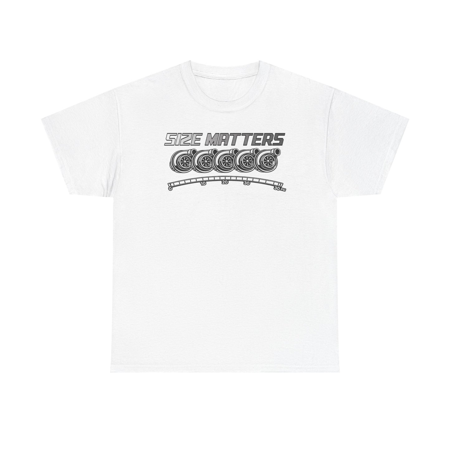 Size Matters (White) - T-Shirt