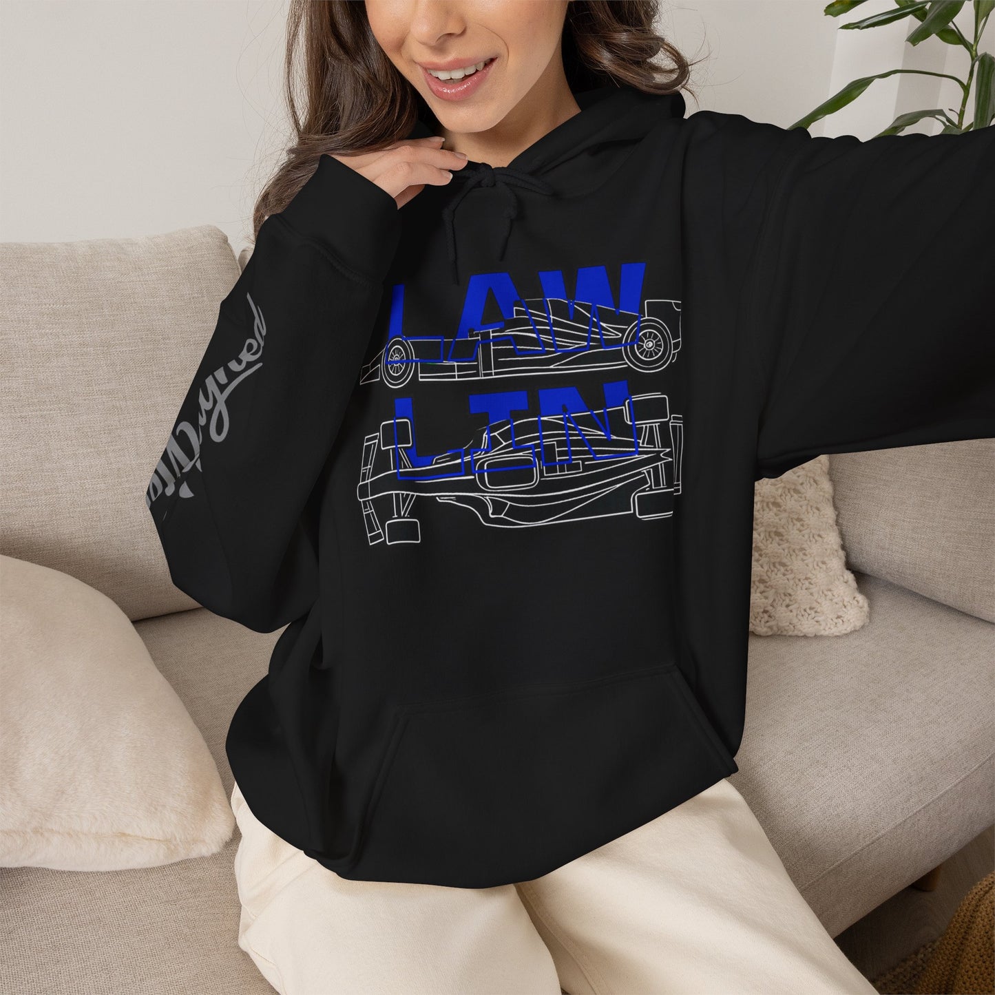 Racing Team Initials - (LAW and LIN) Hoodie