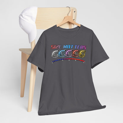 Size Matters (Multi Coloured) - T-Shirt