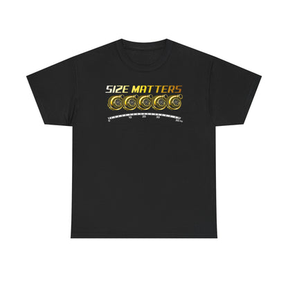 Size Matters (Gold) - T-Shirt