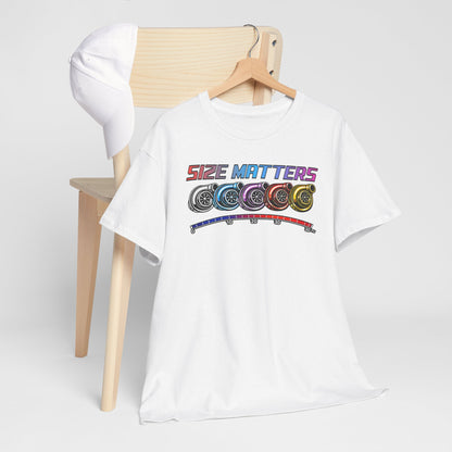 Size Matters (Multi Coloured) - T-Shirt