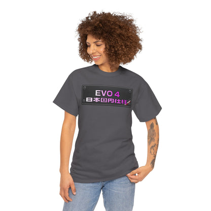 Blue Prints / Number Plates - T-Shirt (EVO 4)
