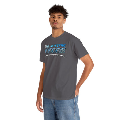 Size Matters (Blue) - T-Shirt