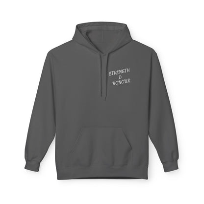 Strength & Honour Hoodie — "Everyone's Got a Plan Until They've Been Hit" Inspirational Hoodie