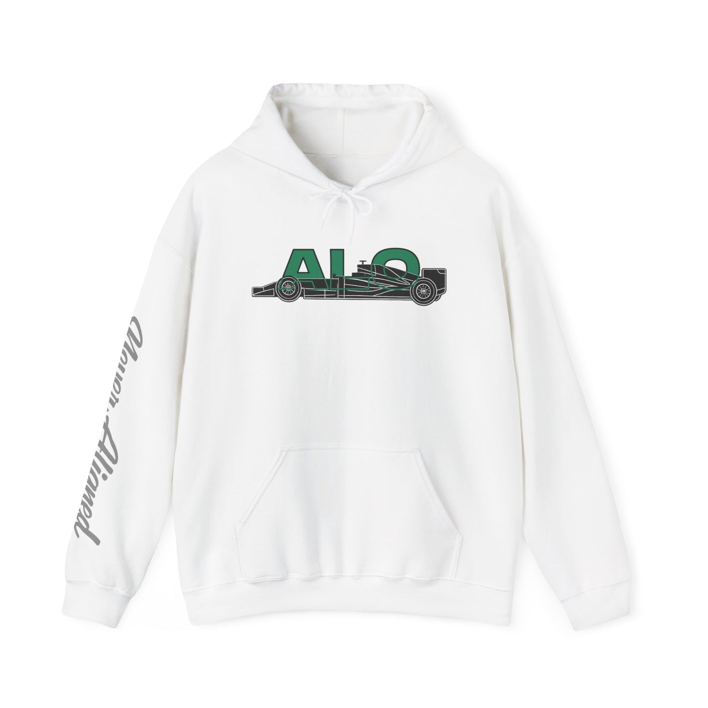 Racing Initials - (ALO) Hoodie