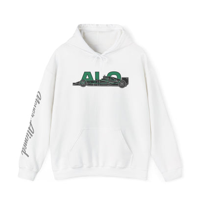 Racing Initials - (ALO) Hoodie