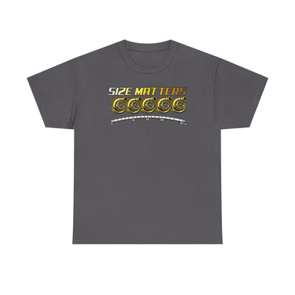 Size Matters (Gold) - T-Shirt