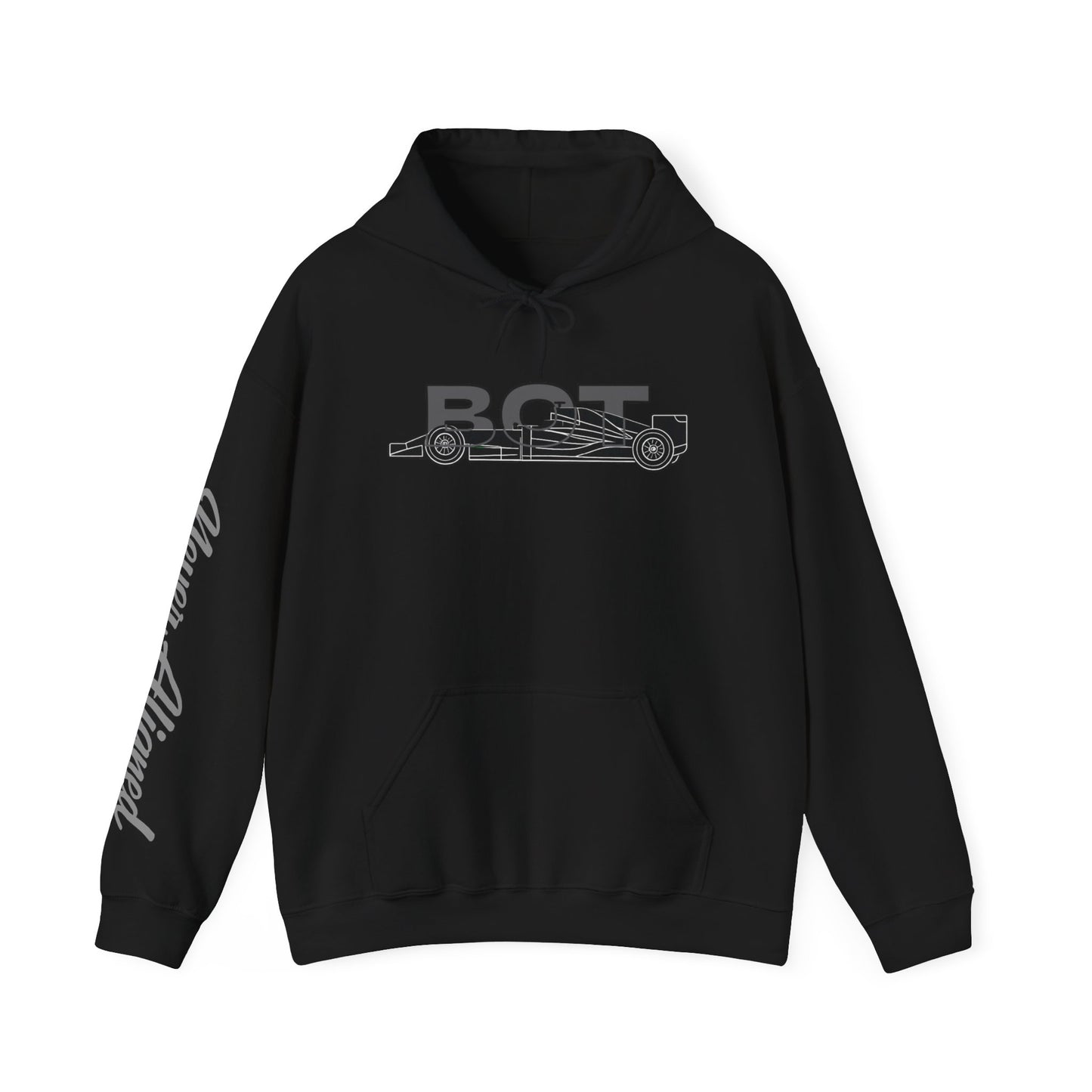 Racing Initials - (BOT) Hoodie